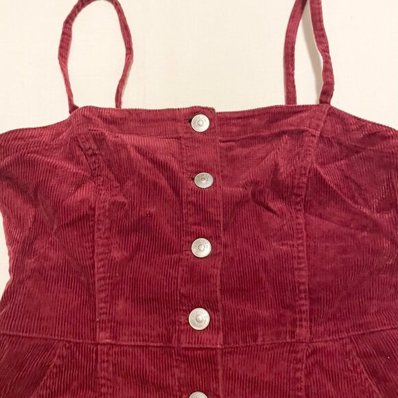 H&M Corduroy Dress Womens Size Small - Picture 2 of 16
